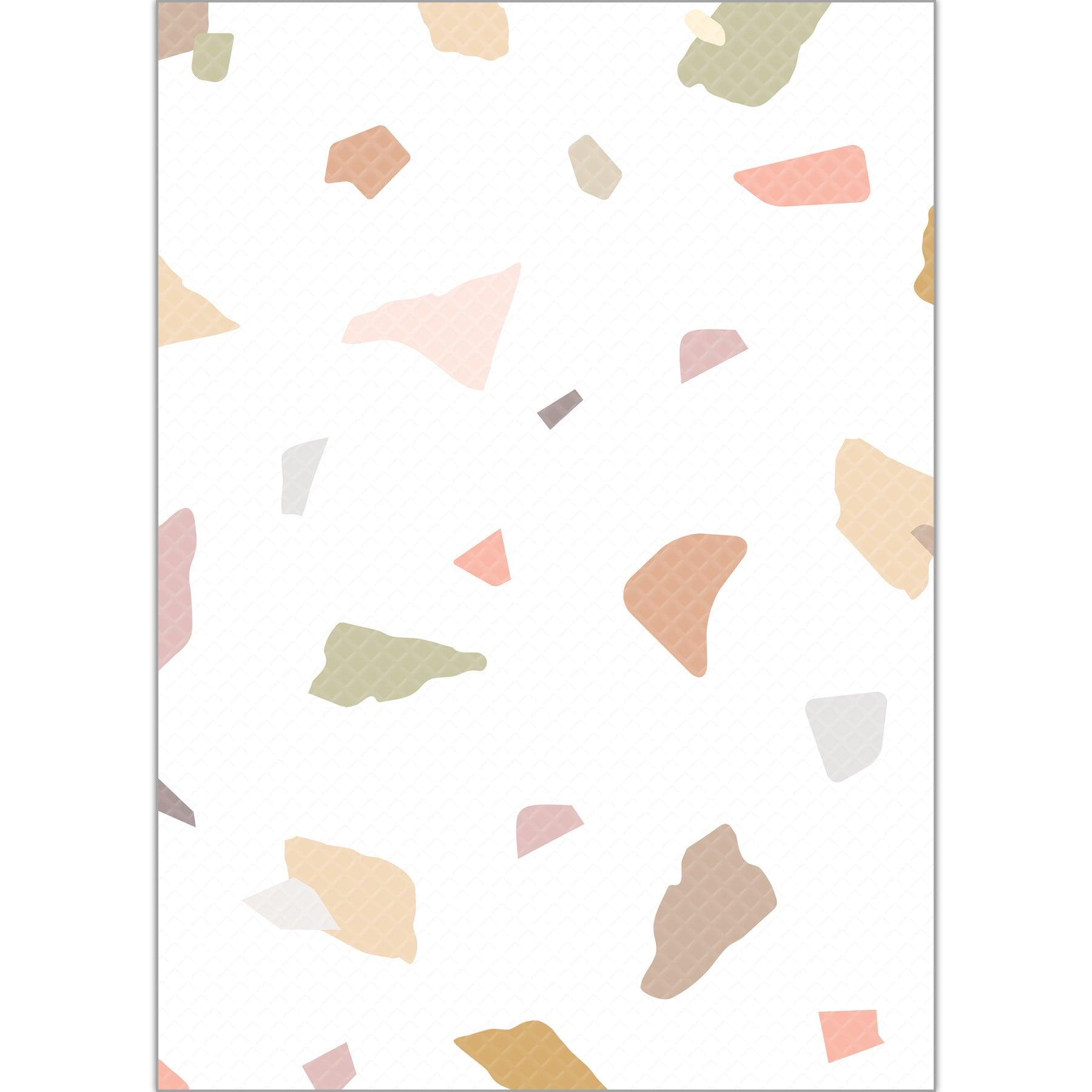 Better Than Paper® Bulletin Board Roll, Terrazzo Tones, 4- Pack - Loomini