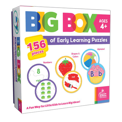 Big Box of Early Learning Puzzles - Loomini