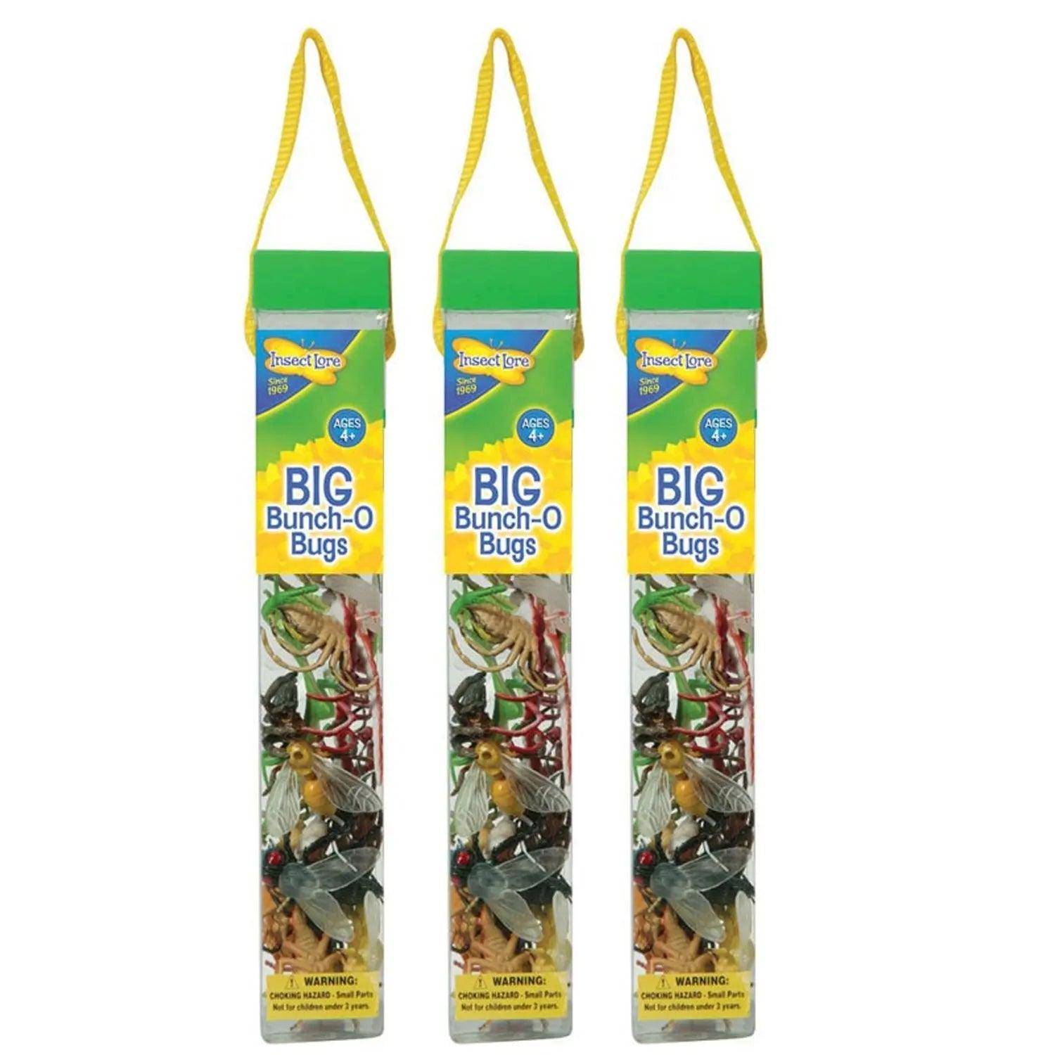 Big Bunch O' Bugs, 18 Per Set, 3 Sets Insect Lore