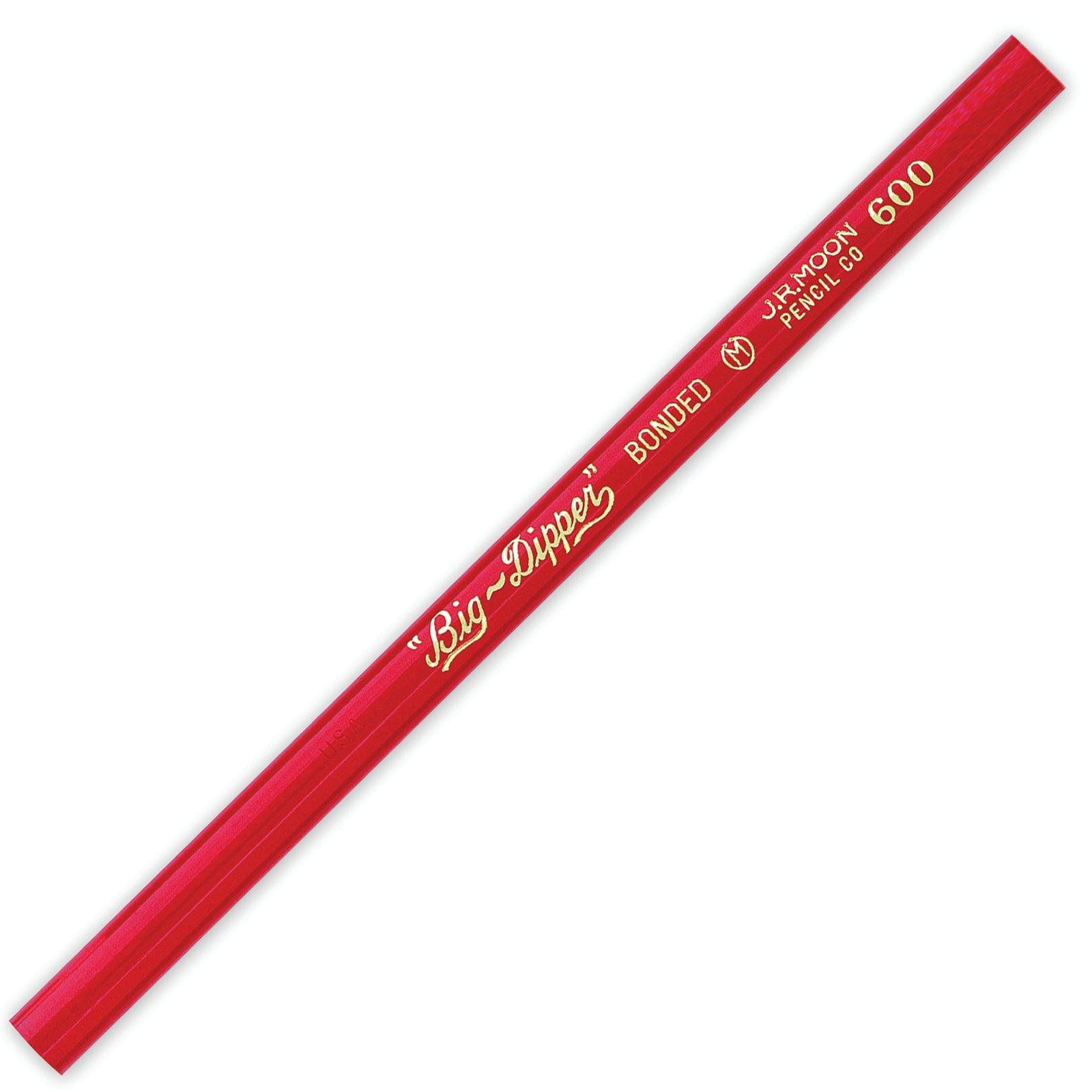 “Big-Dipper" Pencils, Without Eraser, 12 Per Pack, 3 Packs - Loomini