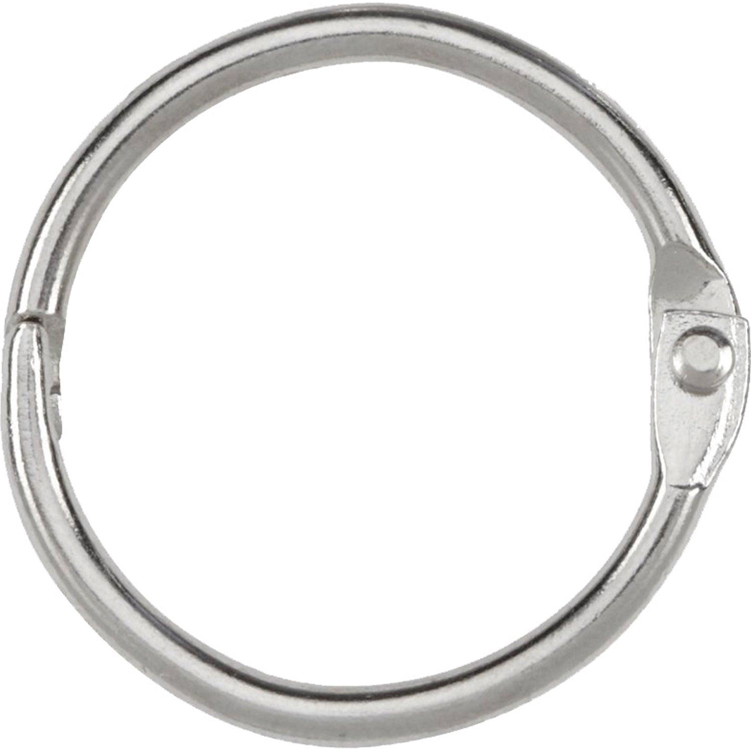 Binder Rings, 1.5", 6 Per Pack, 6 Packs - Loomini