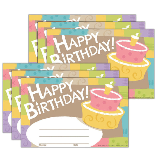 Birthday Good to Grow Recognition Awards, 30 Per Pack, 6 Packs - Loomini