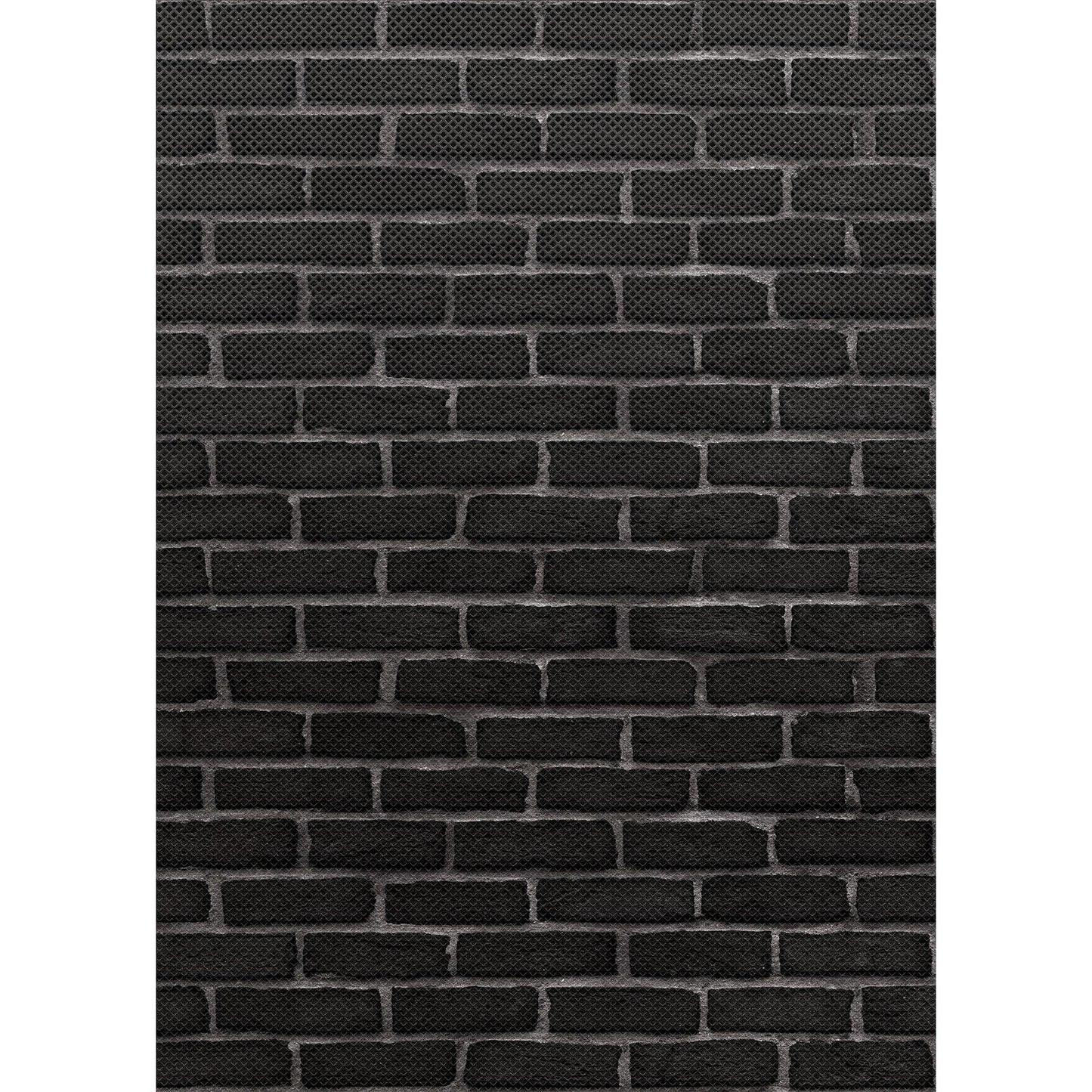 Black Brick Better Than Paper Bulletin Board Roll, 4' x 12', Pack of 4 - Loomini