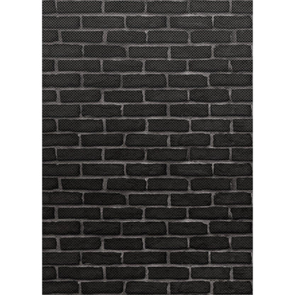 Black Brick Better Than Paper Bulletin Board Roll, 4' x 12', Pack of 4 - Loomini