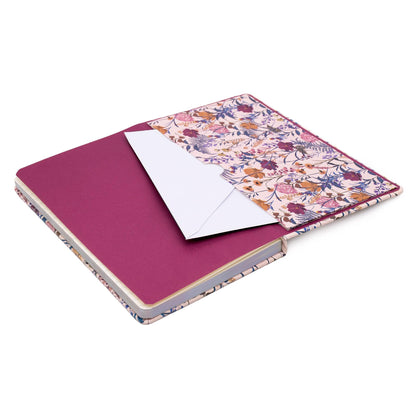 Bloom Softcover Notebook with Pocket - Black - Pack 3 - Loomini