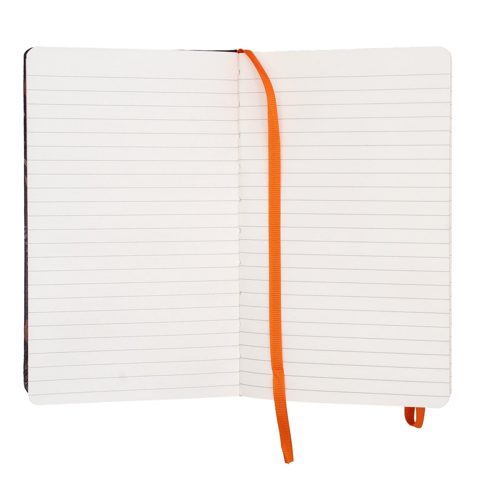 Bloom Softcover Notebook with Pocket - Cream - Pack 3 - Loomini