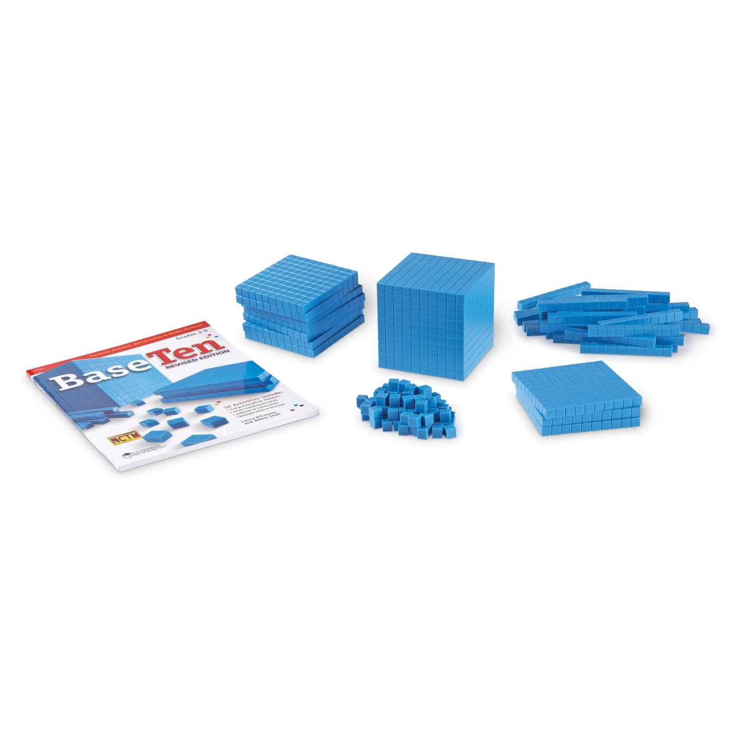 Blue Plastic Base Ten Starter Set - Loomini