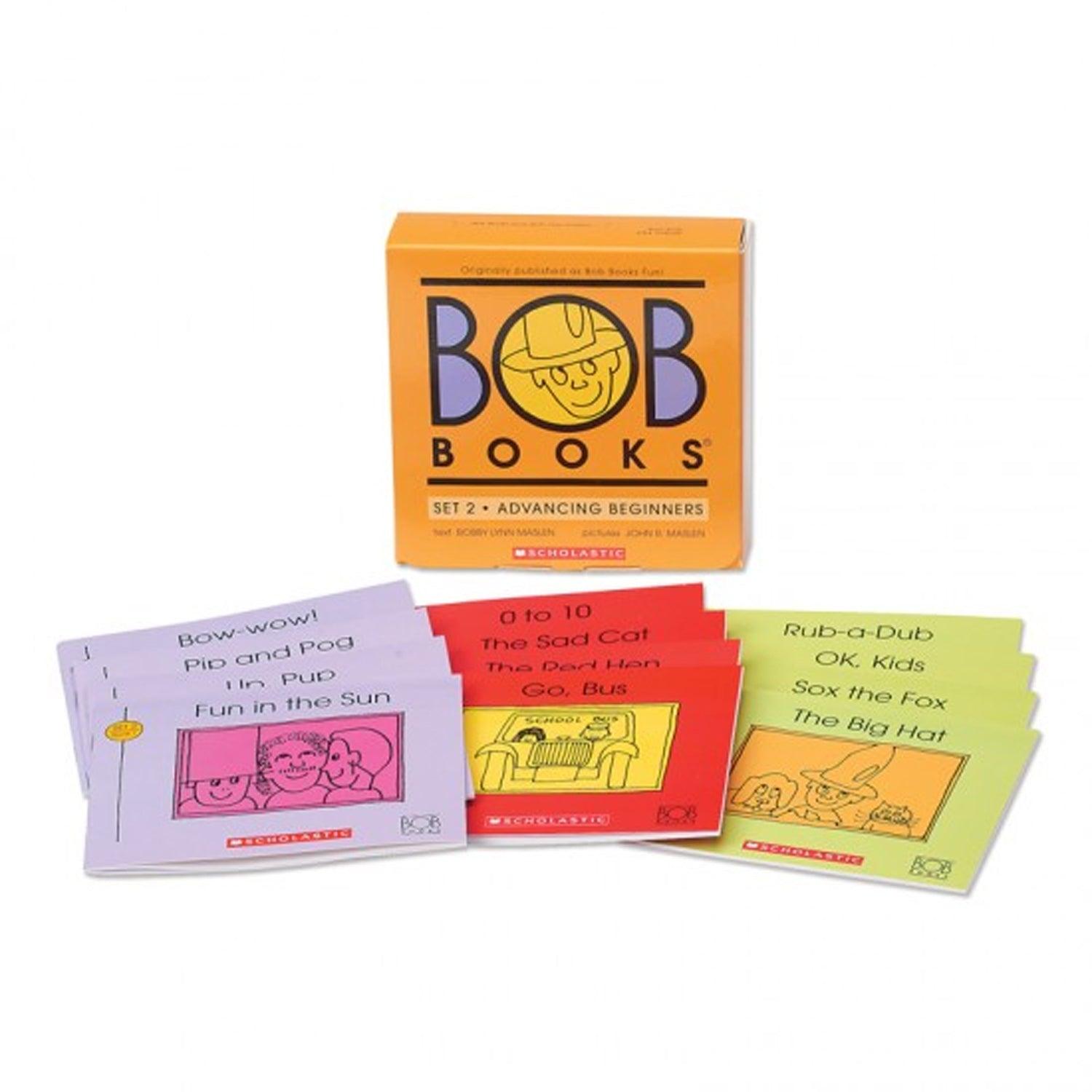 Bob Books Advancing Beginners Book, Set 2, Pack of 12 - Loomini