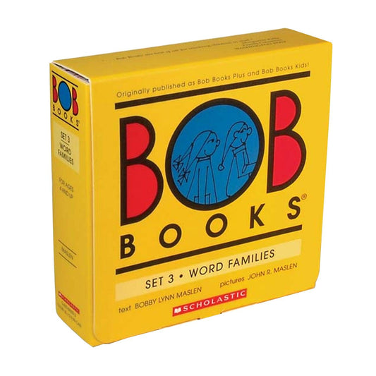 Bob Books Word Families Book, Set 3, Set of 10 - Loomini