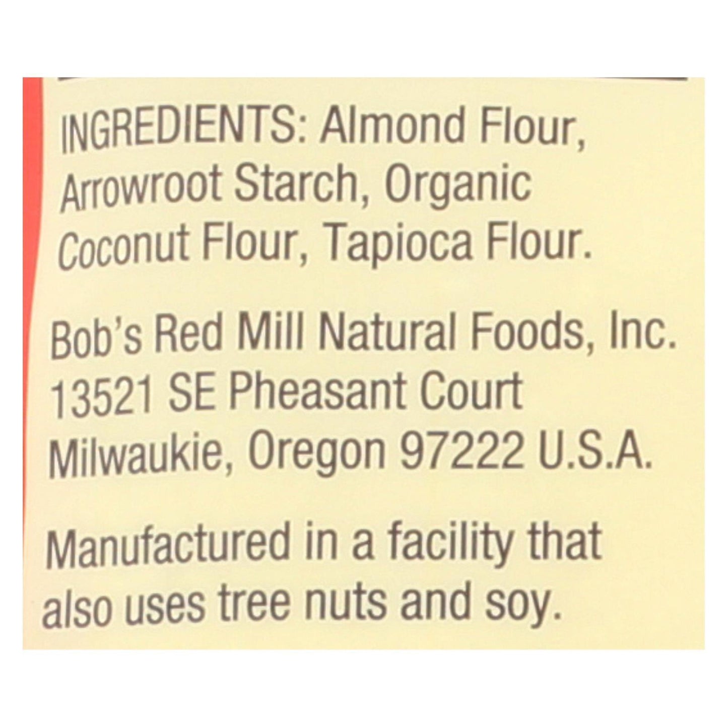 Bob's Red Mill - Baking Flour Paleo - Case Of 4-32 Oz - Loomini