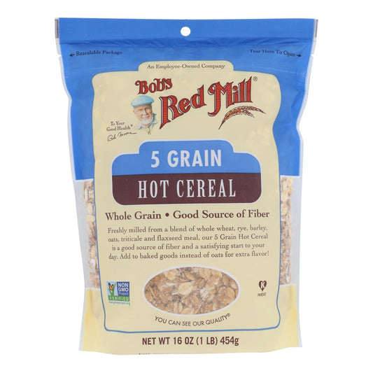 Bob's Red Mill - Cereal 5 Grain Rolled - Case Of 4-16 Oz - Loomini