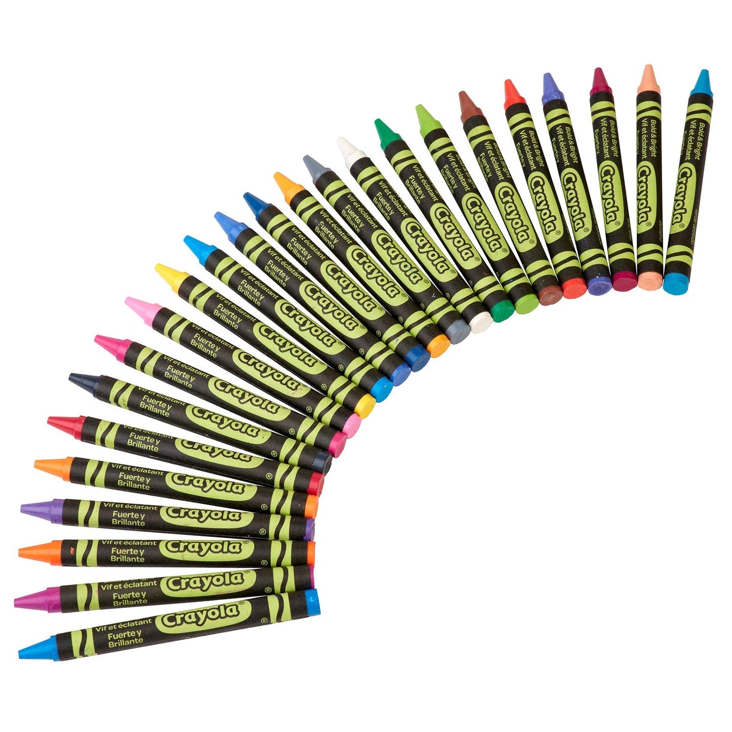 Bold & Bright Construction Paper Crayons, 24 Per Pack, 6 Packs - Loomini