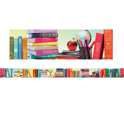 Book Parade Photo Border, 35 Feet Per Pack, 6 Packs - Loomini