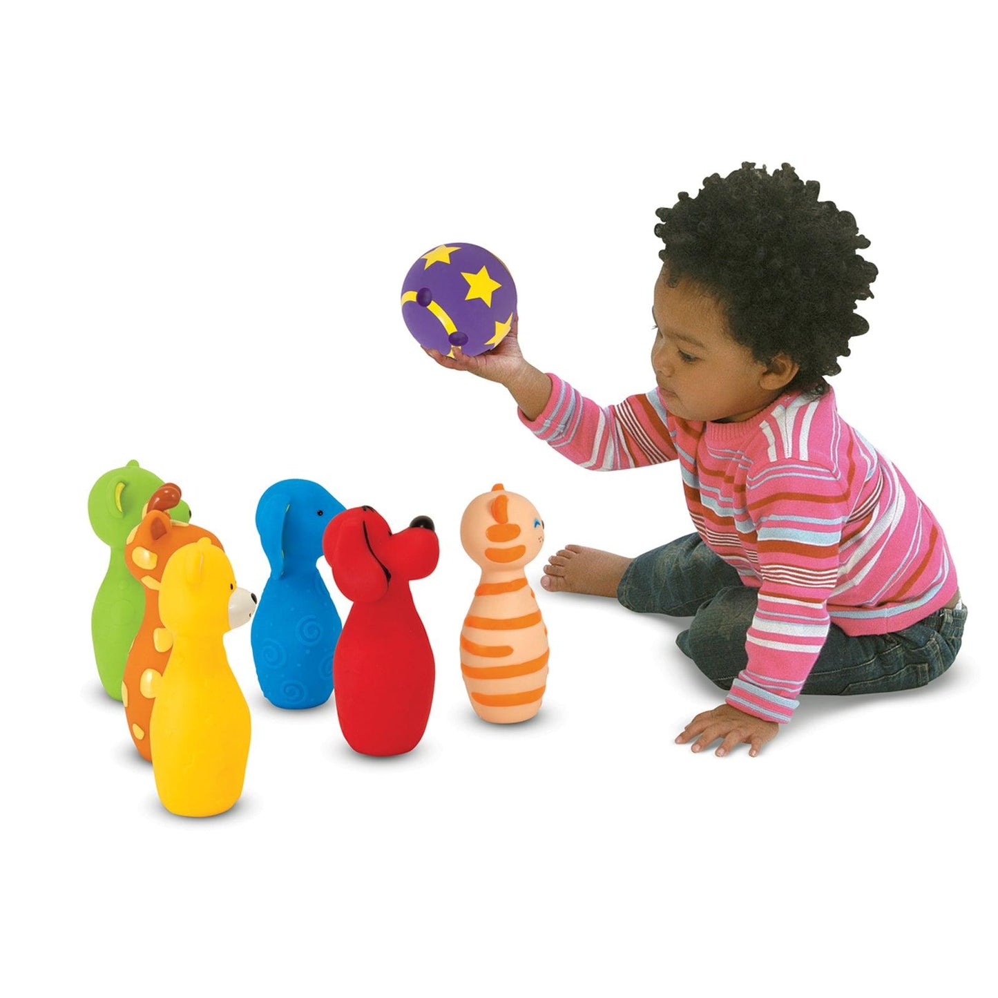 Bowling Friends Preschool Playset - Loomini