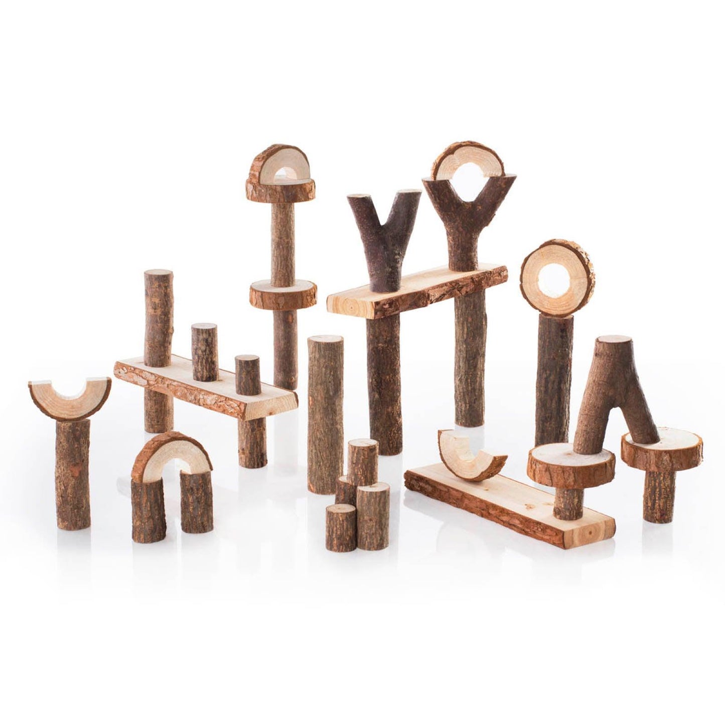 Branch Blocks, 36 Pieces - Loomini