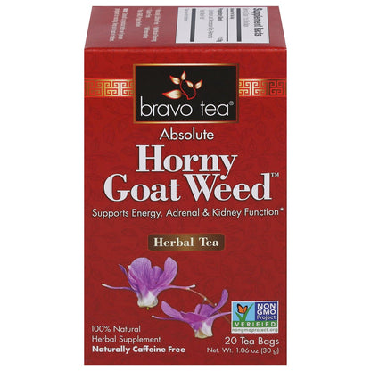 Bravo Teas And Herbs - Tea - Absolute Horny Goat Weed - 20 Bag - Loomini