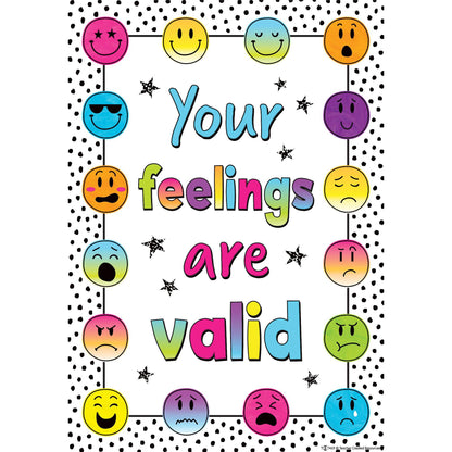 Brights 4Ever Positive Sayings Small Poster Pack, Pack of 12 - Loomini