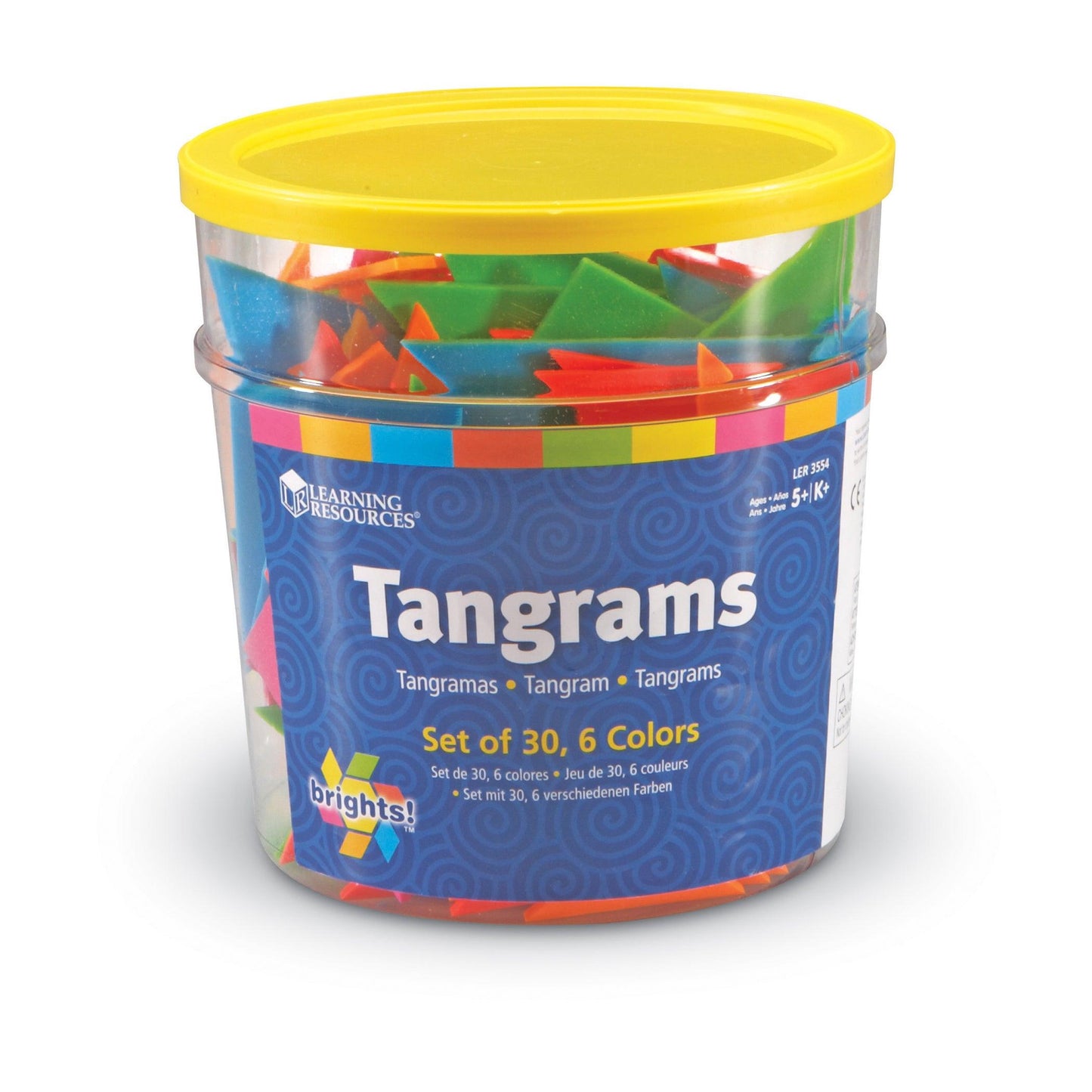 Brights!™ Tangrams Classpack - Loomini