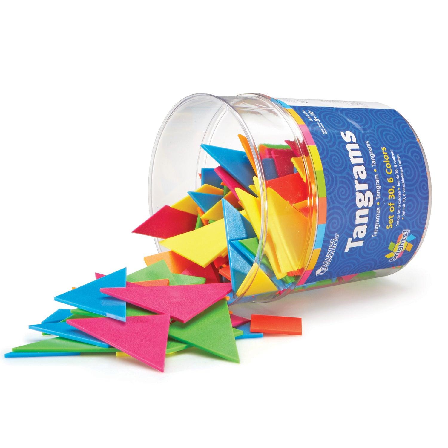 Brights!™ Tangrams Classpack - Loomini