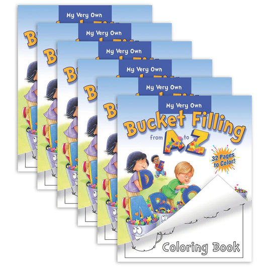 Bucket Filling from A-Z Coloring Book, Pack of 6 - Loomini
