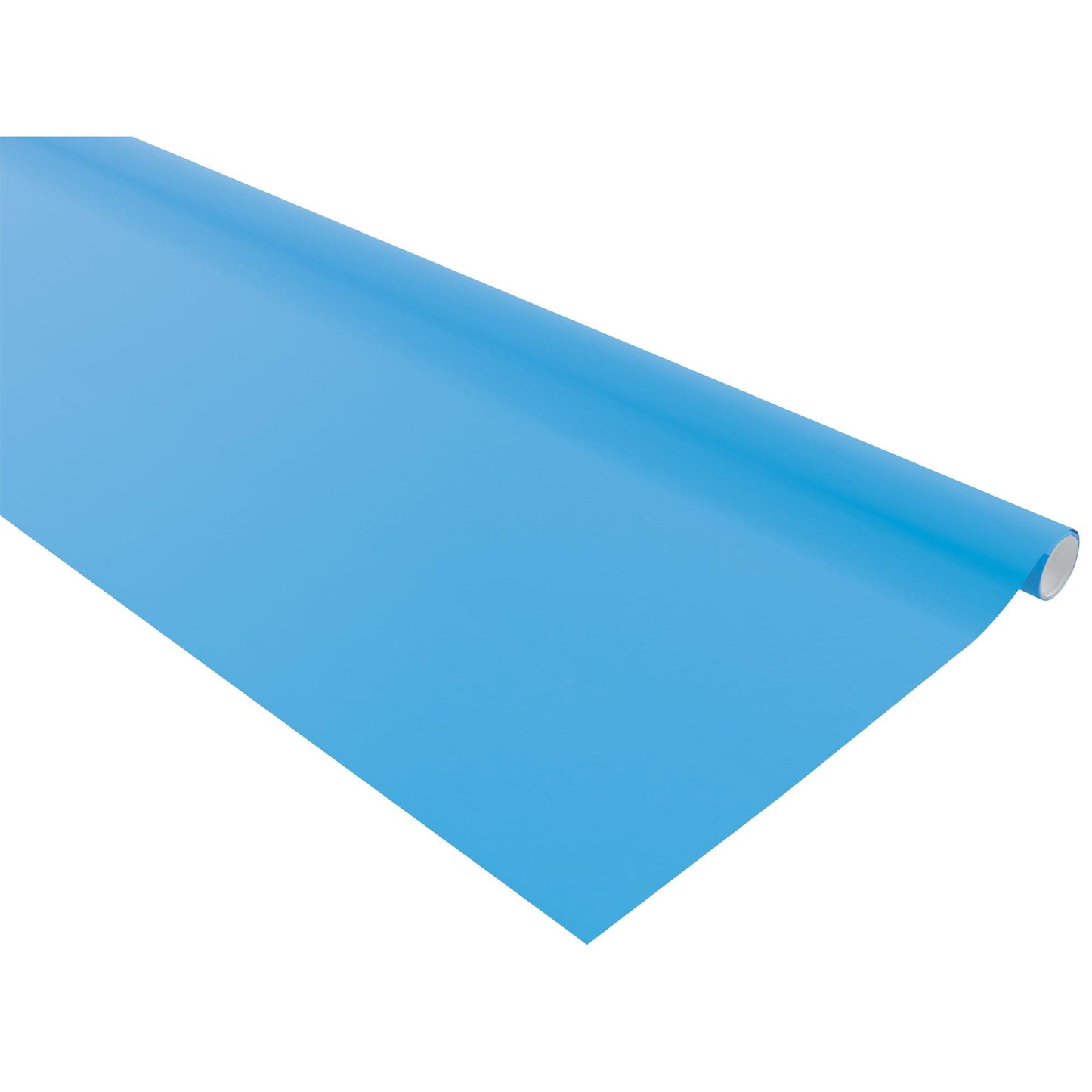 Bulletin Board Art Paper, Brite Blue, 48" x 12', 4 Rolls - Loomini