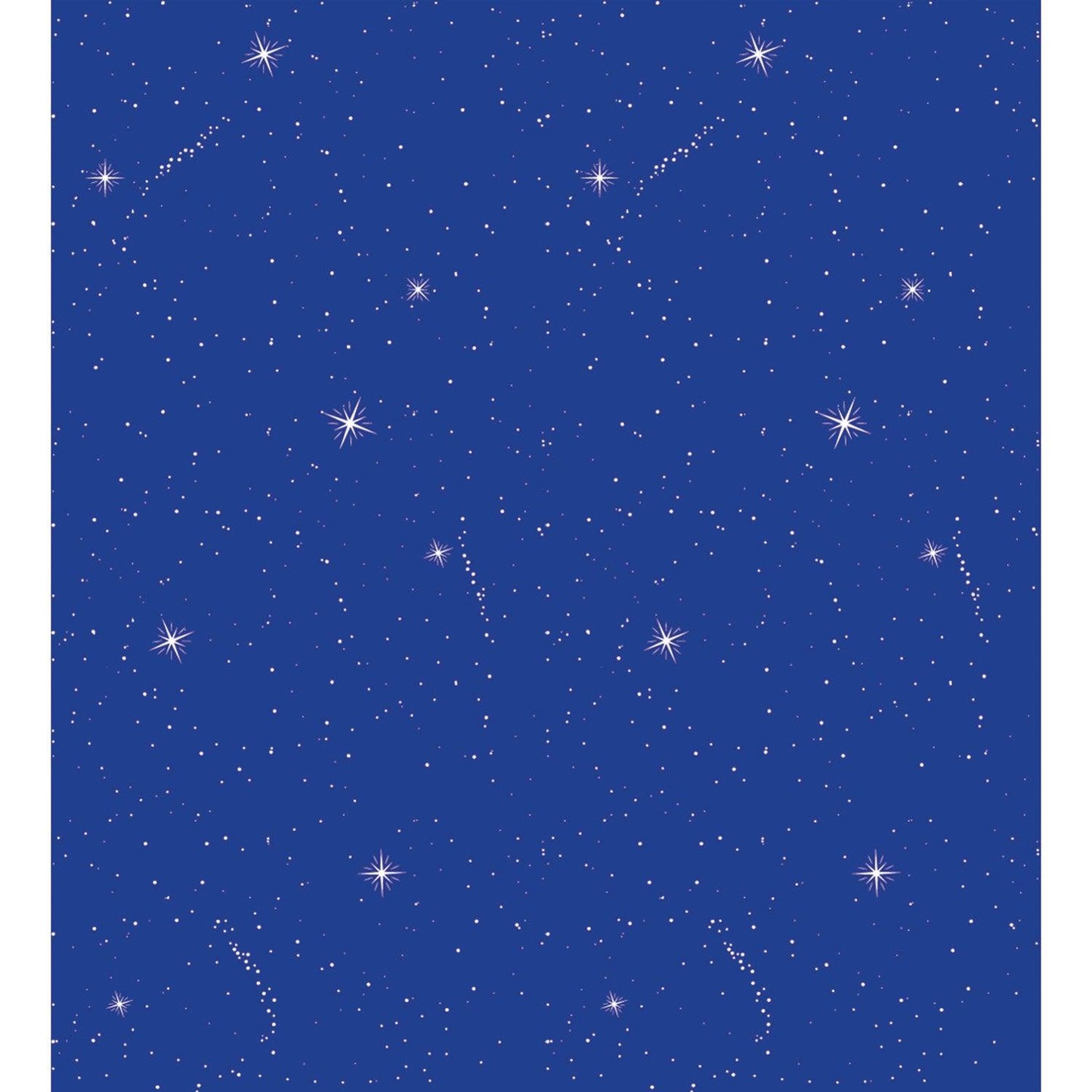 Bulletin Board Art Paper, Night Sky, 48" x 12', 4 Rolls - Loomini