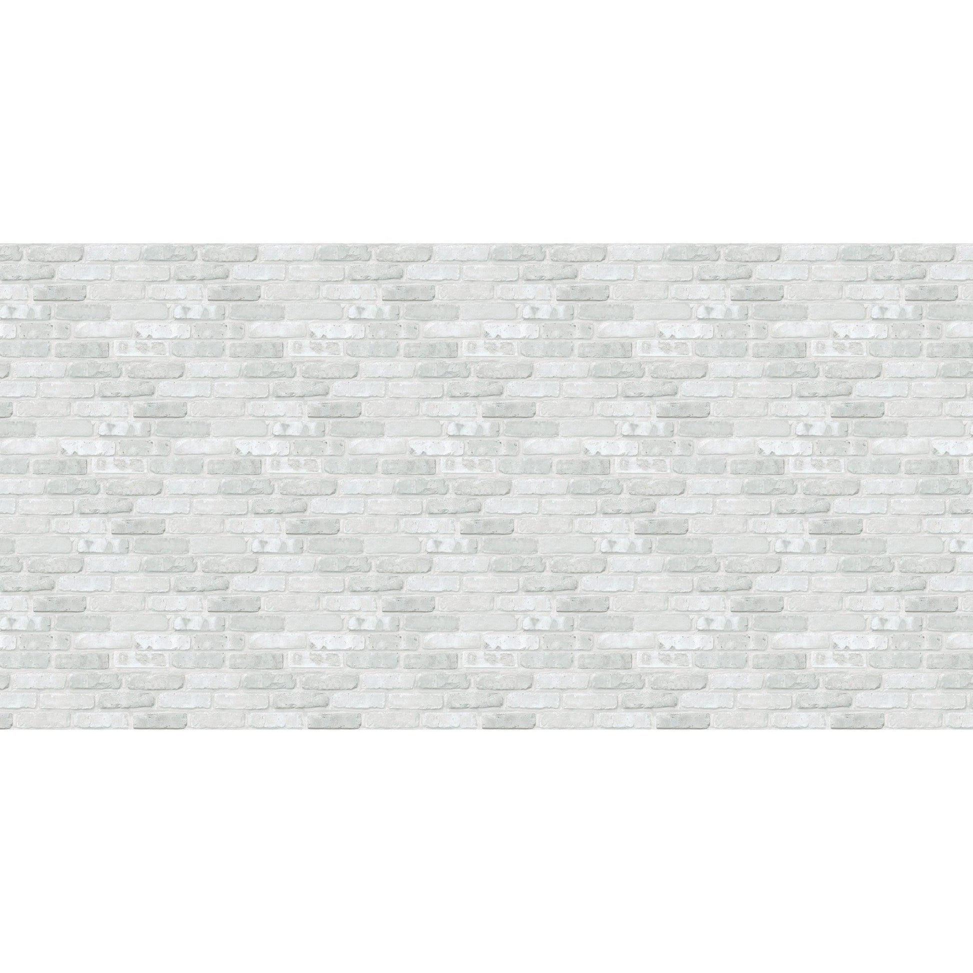 Bulletin Board Art Paper, White Brick, 48" x 50', 1 Roll - Loomini