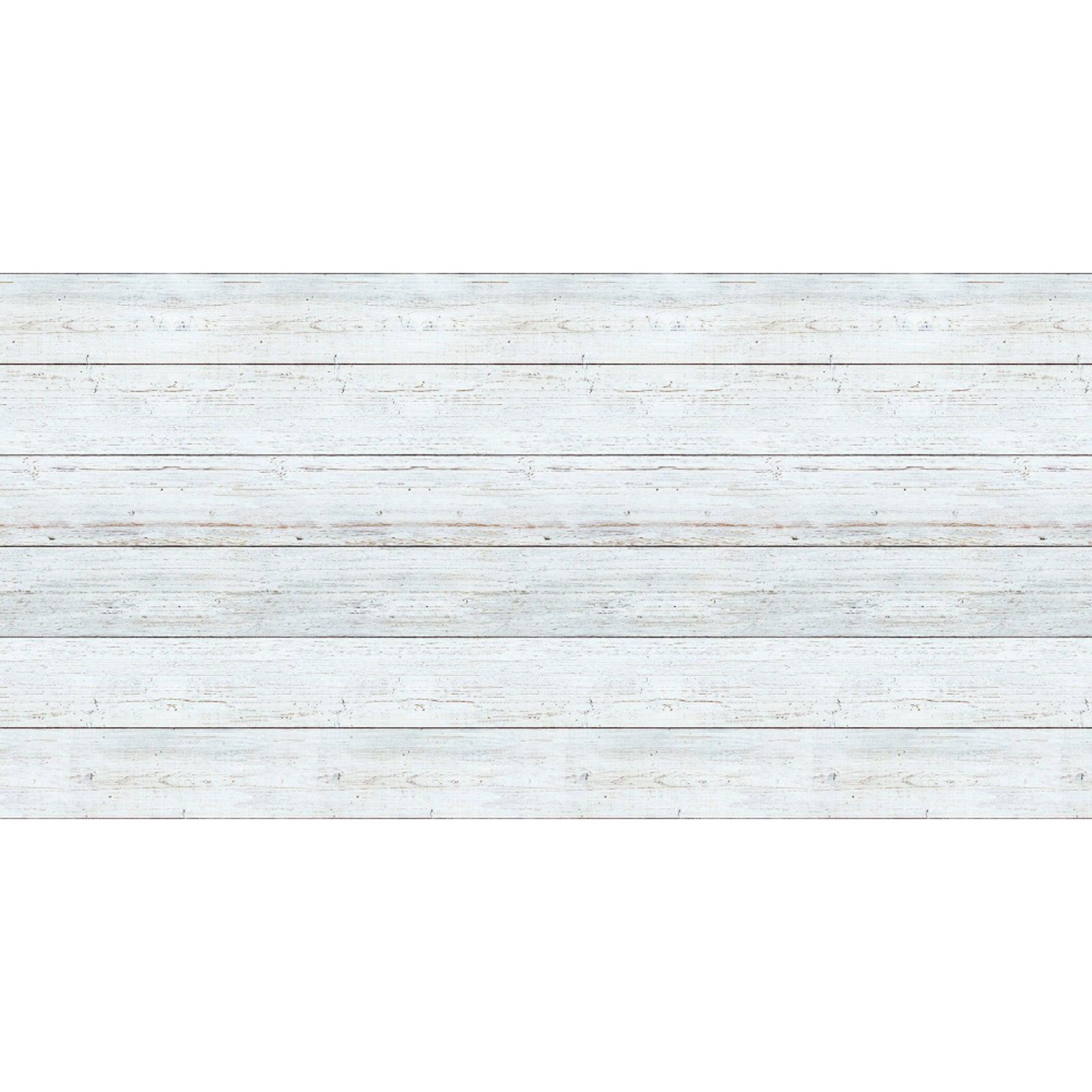 Bulletin Board Art Paper, White Shiplap, 48" x 50', 1 Roll - Loomini