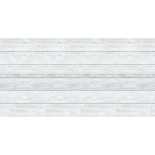 Bulletin Board Art Paper, White Shiplap, 48" x 50', 1 Roll - Loomini