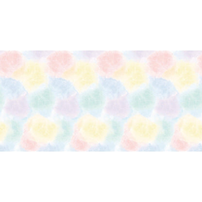 Bulletin Board Paper - Watercolor, 48" x 12', Pack of 4 - Loomini