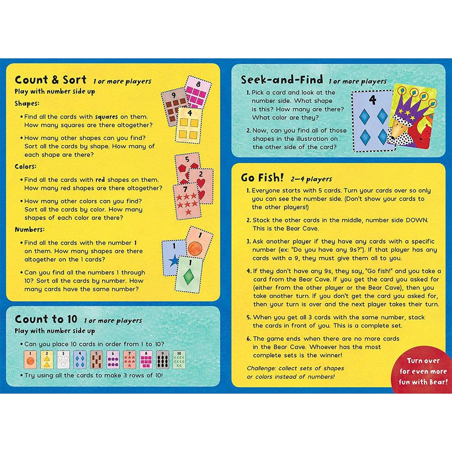 Busy Bear Count & Sort Game - Loomini