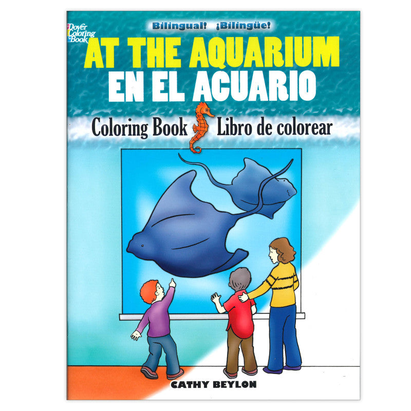 At The Aquarium Coloring Book