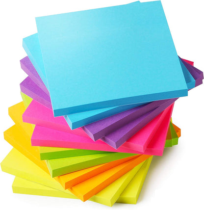 - Sticky Notes, 3”X3”, 12 Pads, Vintage Colors Sticky Notes, Sticky Note, Self-Stick Note Pads, Sticky Pads Sticky Notes Aesthetic, Colorful Sticky Notes, Sticky Notes Bulk Sticky Notes