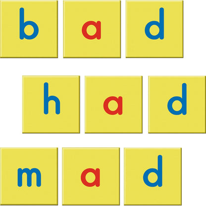 Ezread Magnetic Foam Lowercase Letter Tiles - 52 Tiles, 1 3/8" Squares | Ages 4-9, Grade K-3, Alphabet for Kids, Literacy Activity, Educational, Word Building, Classroom Must Haves