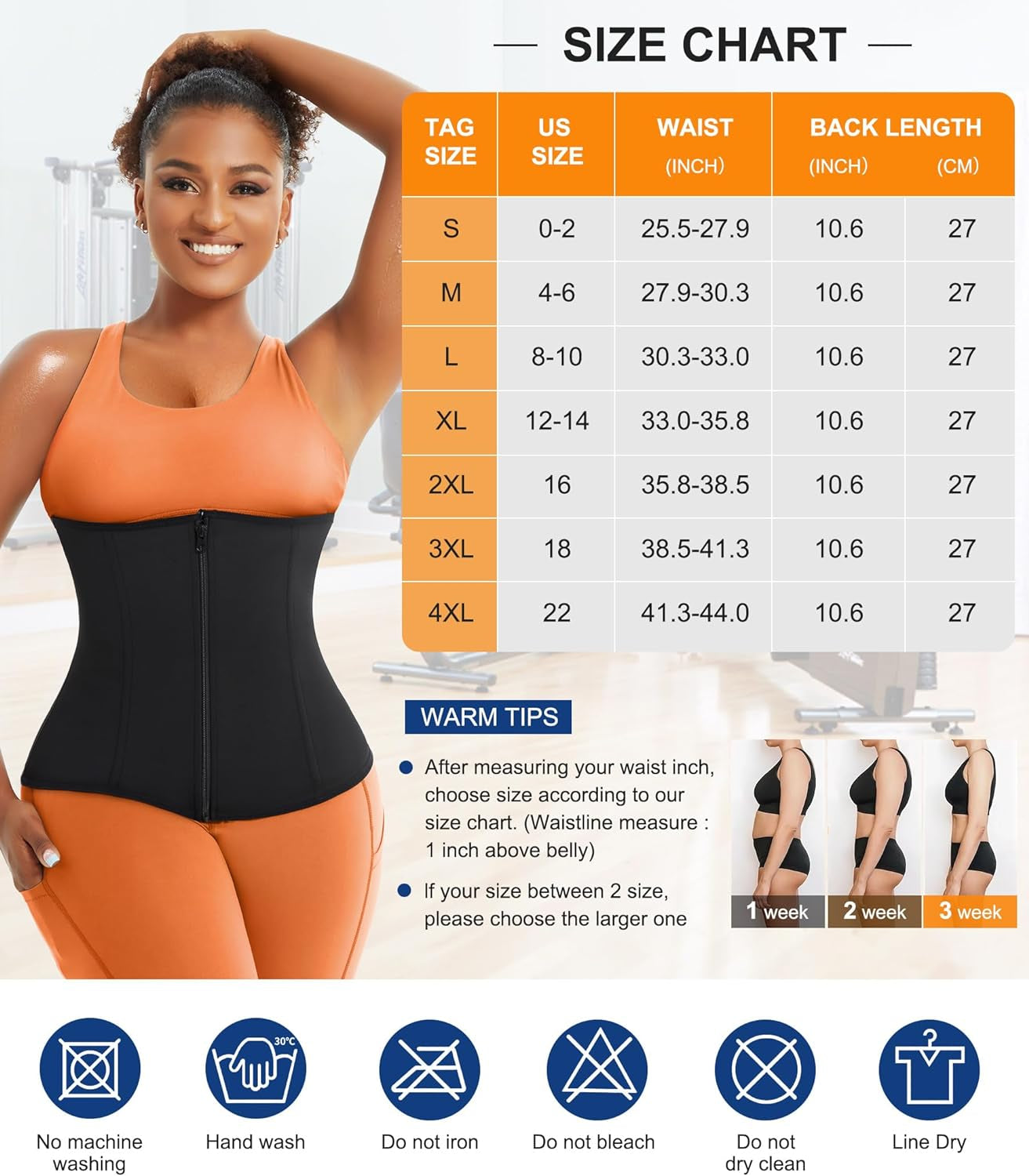 Women Waist Trainer Trimmer Corset Weight Loss Tummy Wrap Workout Belt Sweat Belly Band Sports Girdle Sauna Suit