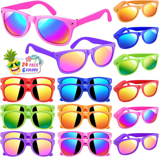 Kids Sunglasses, Kids Sunglasses Bulk Party Favors for Kids 4-8 3-5, Pool Beach Birthday Party Supplies