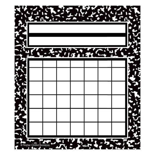 Cool for School Composition Incentive Charts, Pack of 36