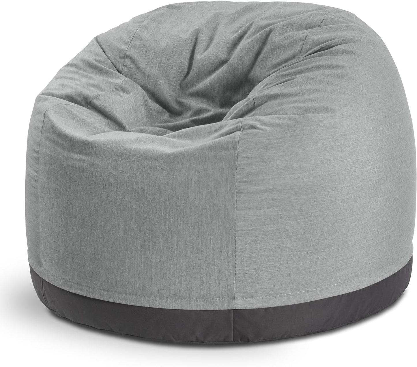 Palmetto Large round Outdoor Bean Bag Club Chair - Flax