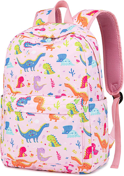 Kids Backpack with Lunch Box for Girls Boys Lightweight Waterproof Preschool Kindergarten Elementary School Bookbag