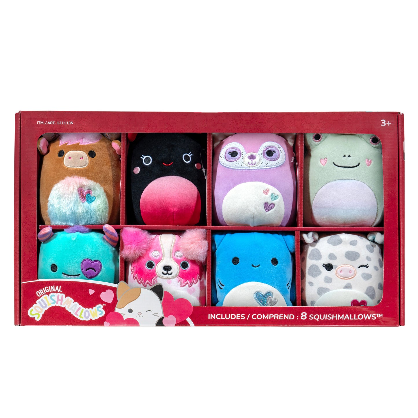 5-Inch Plush 8-Pack Assorted