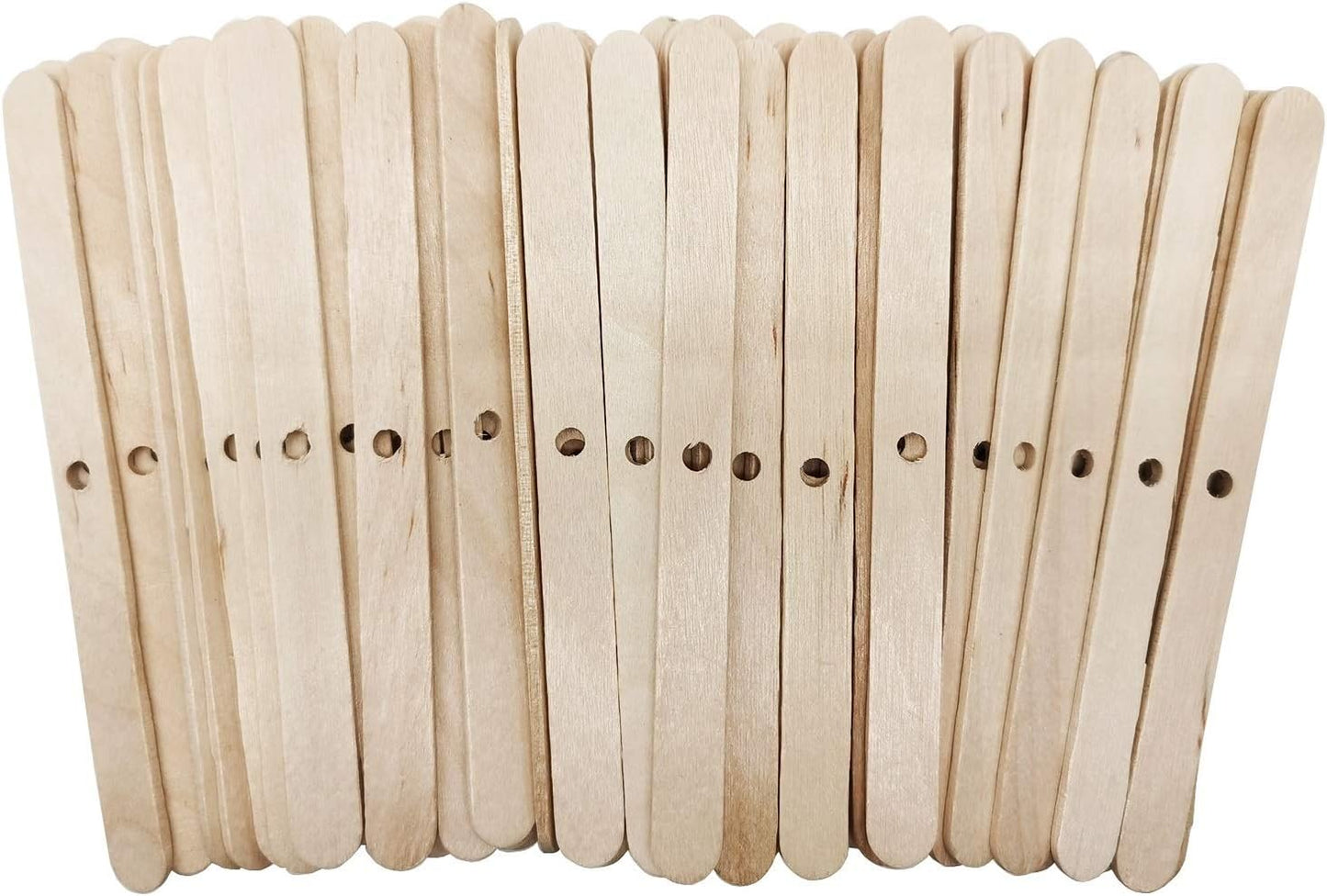 Wooden Candle Wick Holders,Candle Wicks Centering Device,Candle Wick Bars,Wick Holders for Candle Making,Wick Clips for Candles,Candle Centering Tool,120 Pack