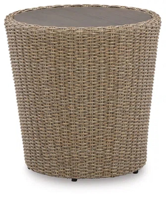 Rattan Side Table