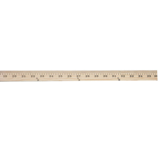 Wood Yardstick, 36"