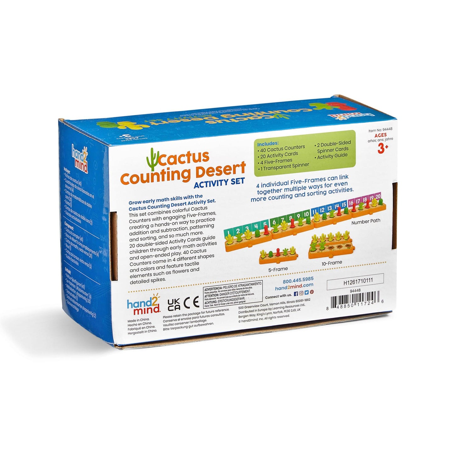 Cactus Counting Desert Activity Set - Loomini