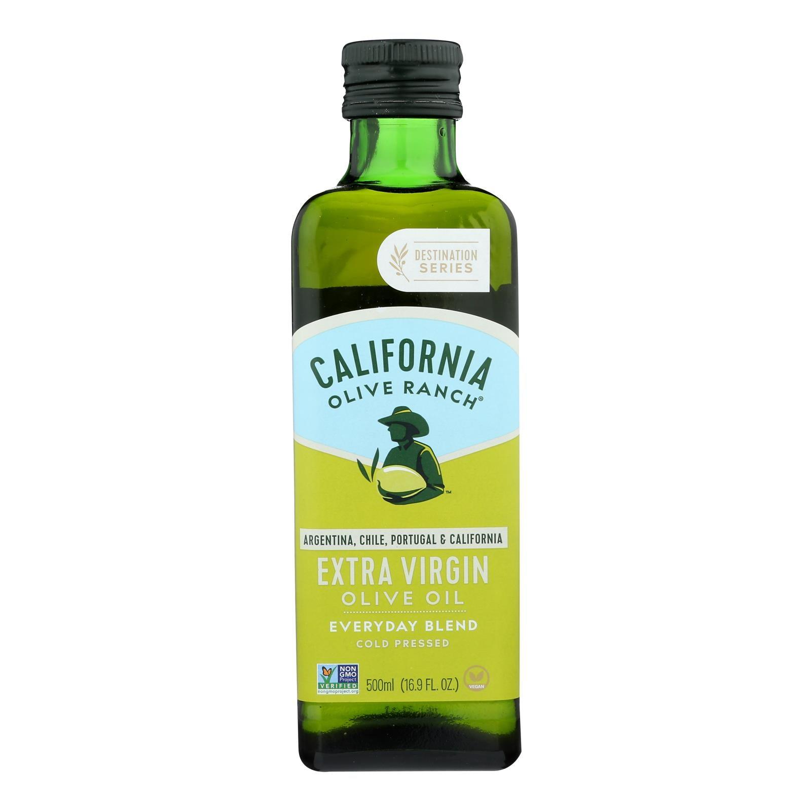 California Olive Ranch Extra Virgin Olive Oil - Everyday - Case Of 12 - 16.9 Fl Oz. - Loomini