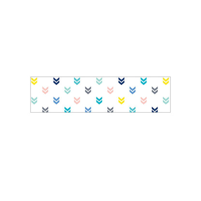 Calm & Cool Colorful Mini Chevrons EZ Border, 48 Feet Per Pack, 3 Packs - Loomini