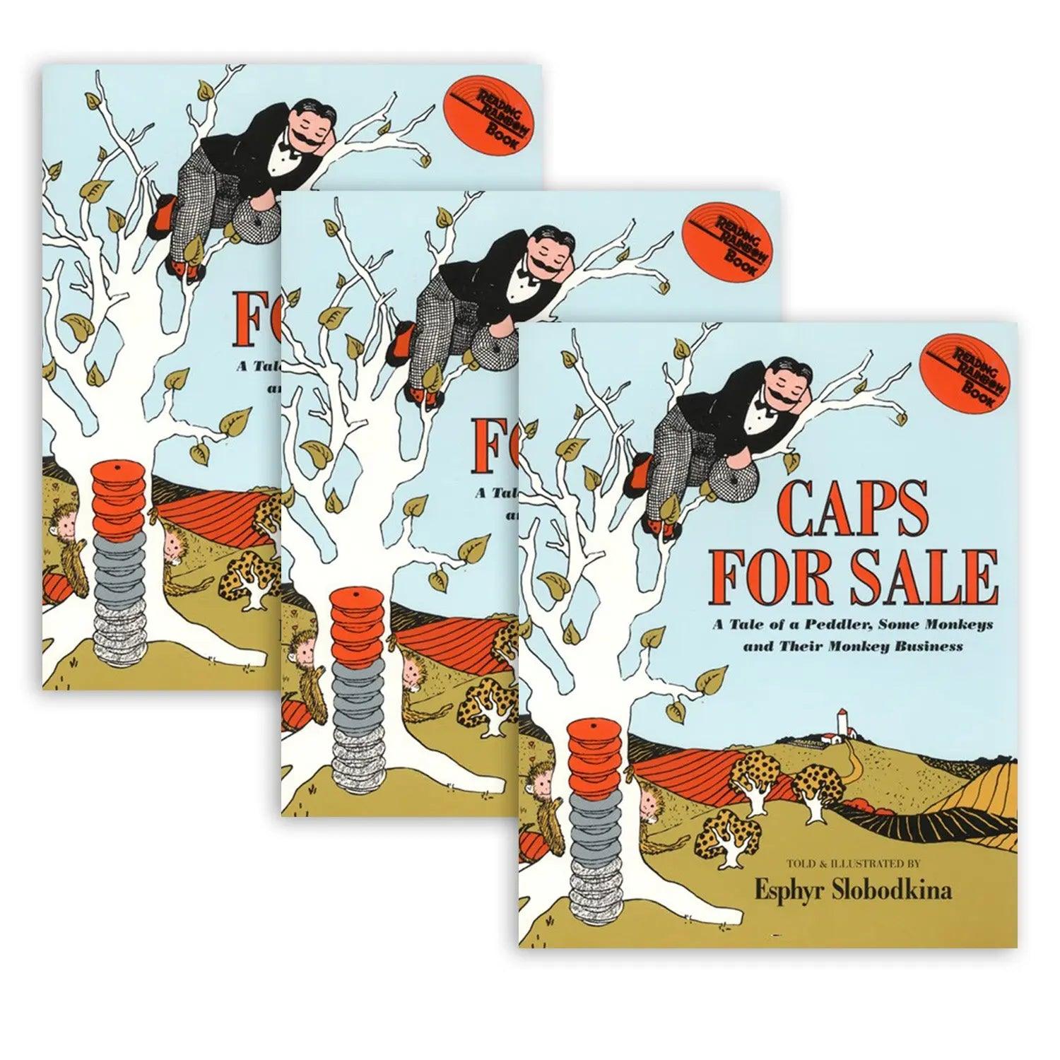 Caps for Sale Book, Pack of 3 Harpercollins