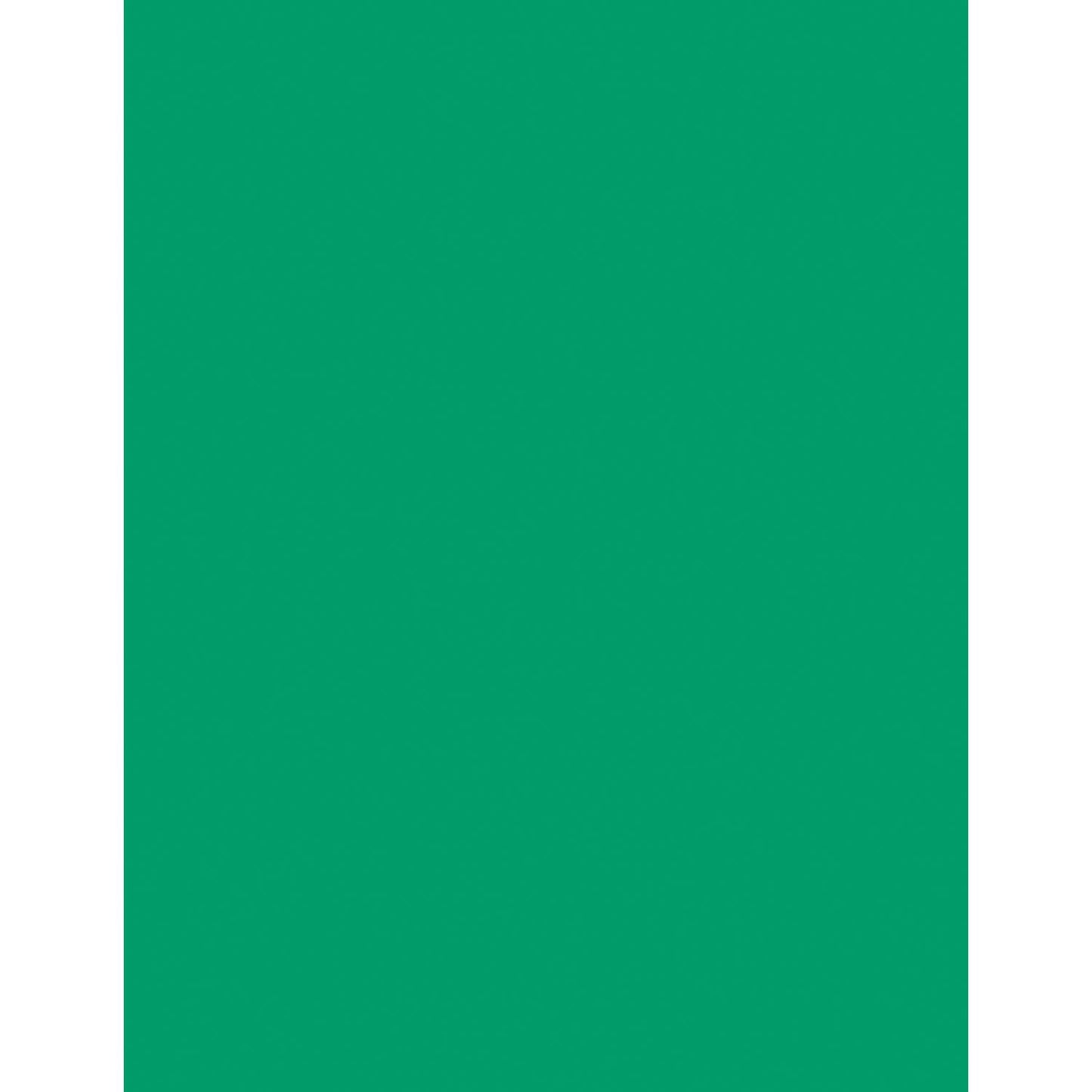 Card Stock, Emerald Green, 8-1/2" x 11", 100 Sheets - Loomini