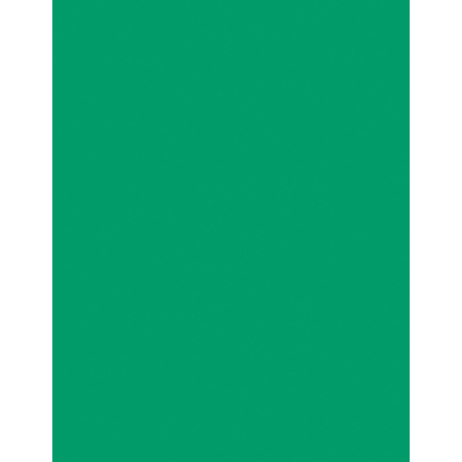 Card Stock, Emerald Green, 8-1/2" x 11", 100 Sheets - Loomini