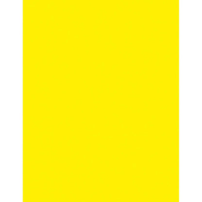 Card Stock, Lemon Yellow, 8-1/2" x 11", 100 Sheets - Loomini